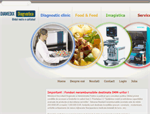 Tablet Screenshot of diamedix.ro